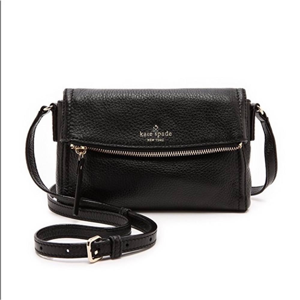 Kate Spade cobble hill Mini Carson Crossbody Black